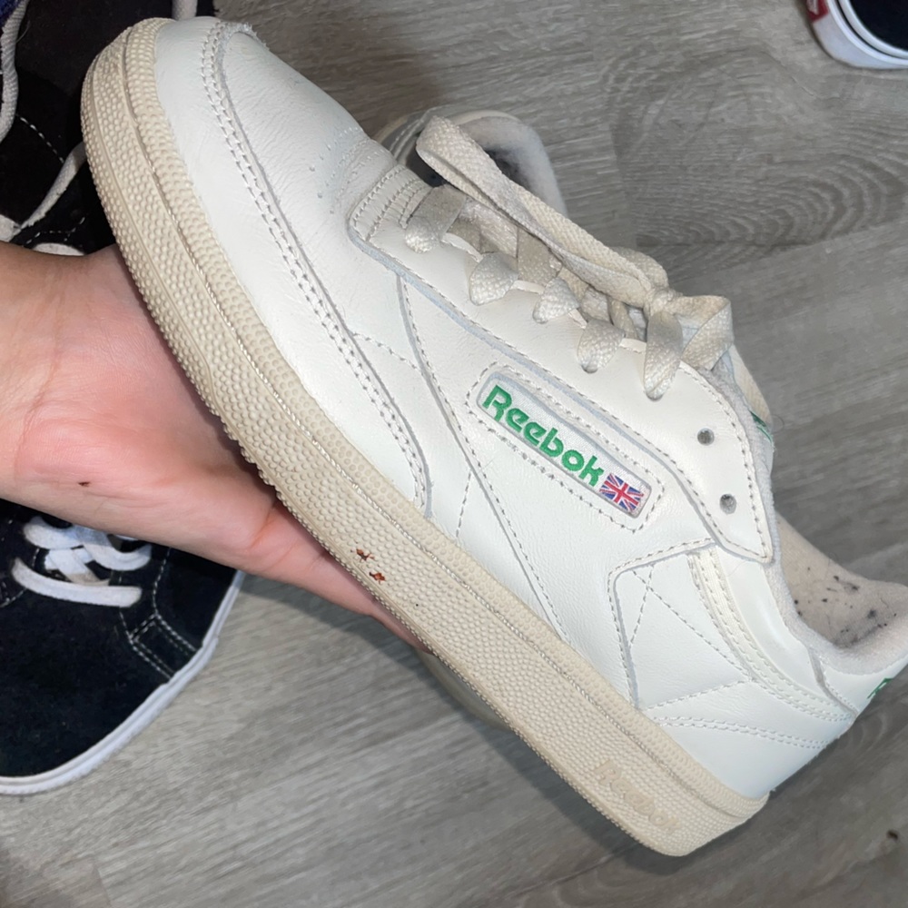 used reebok off white club C